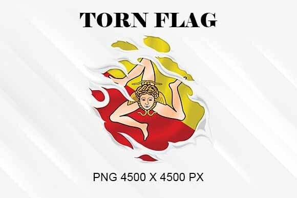 Download Sicily Glossy Square Flag Icon - Premium Resources