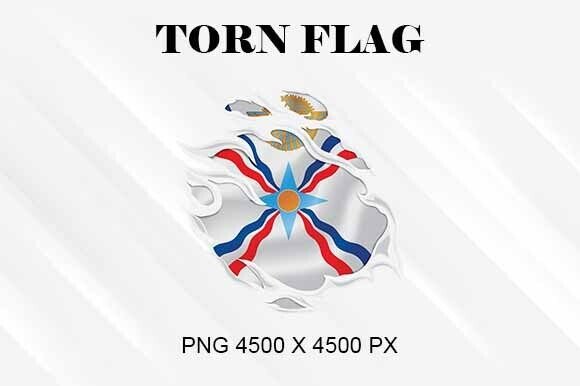 Download Assyria Glossy Flag Icon - Premium Resources