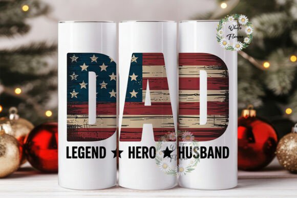 Download Patriotic Dad Tumbler Wrap 20oz - Dad tumbler Collection