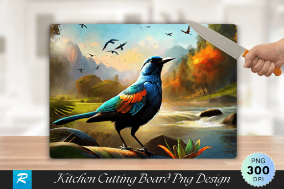 Download Bird Cutting Board PNG Design - Design Collection