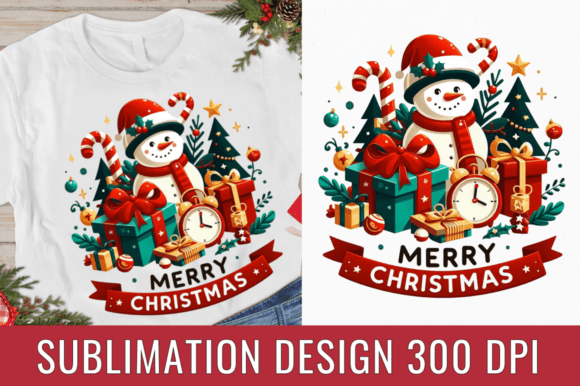 Download Merry Christmas Sublimation Design - Design Collection