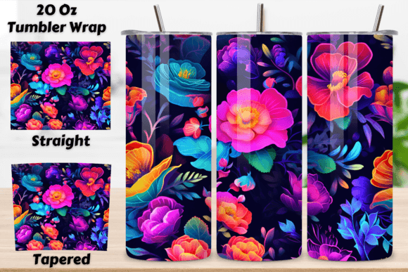 Download Pink Flowers Sublimation Tumbler Design - Design Collection