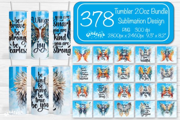 Download Inspirational Tumbler Designs Bundle - Design Collection