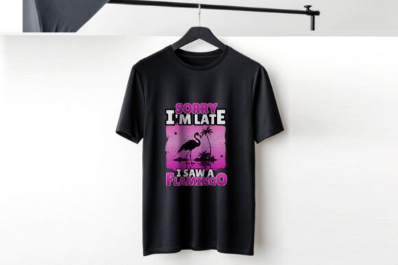 Download Modern Flamingo Trendy T-Shirt Design - Design Collection