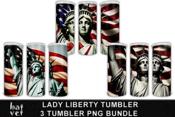 Download Vintage Patriotic Tumbler Bundle Design - Design Collection